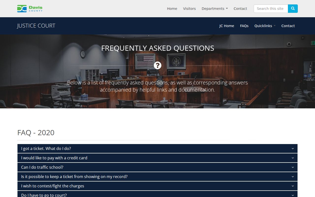 Utah municipal warrant guidance from a local Justice Court